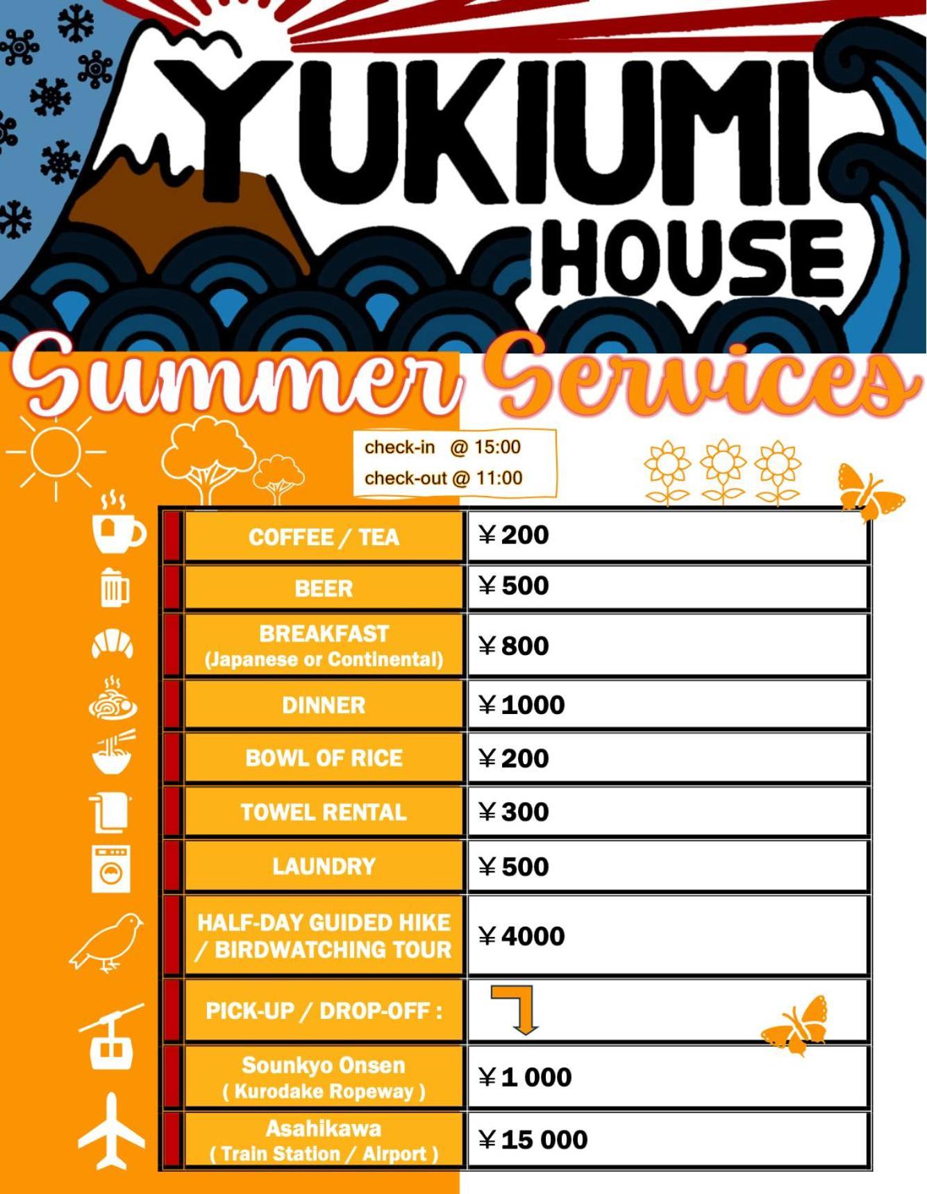 הוסטל קאמיקאווה Yukiumi House מראה חיצוני תמונה